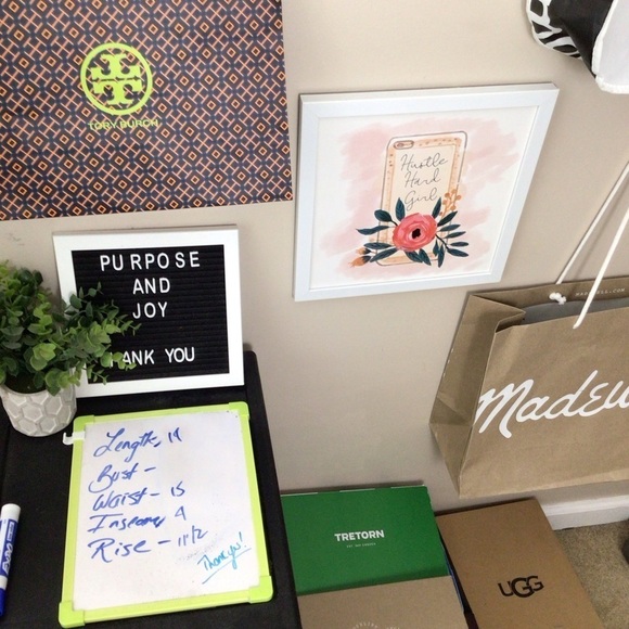 Banana Republic shorts women black button fly 8 roll up 29 - Picture 8 of 9